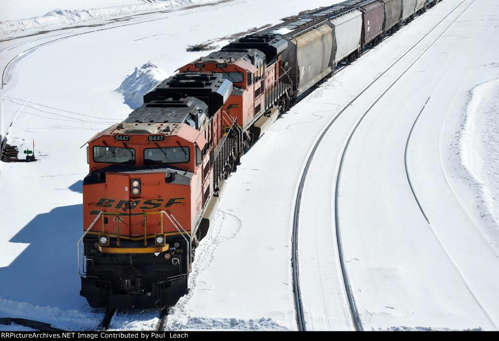 Westbound manifest on a Northtown runner